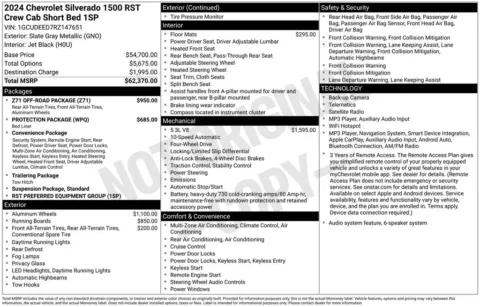 Photos of 2024 Chevrolet Silverado 1500 RST for sale in Atlantic, IA at Gregg Young Chrysler Dodge Jeep Ram of Atlantic