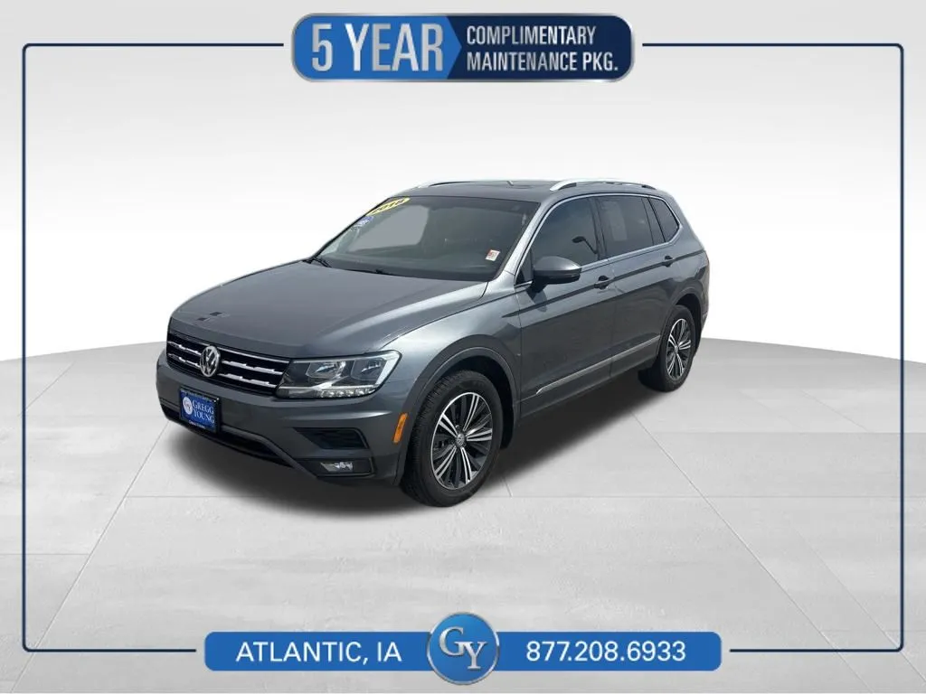 Gray 2018 Volkswagen Tiguan 2.0T SEL for sale in Atlantic, IA