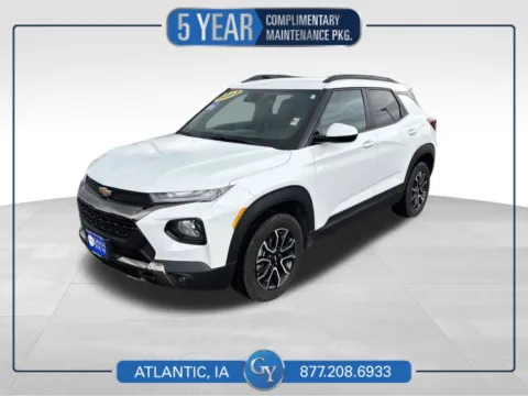 White 2023 Chevrolet TrailBlazer ACTIV for sale in Atlantic, IA