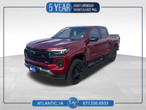 Red 2025 Chevrolet Colorado Z71 for sale in Atlantic, IA
