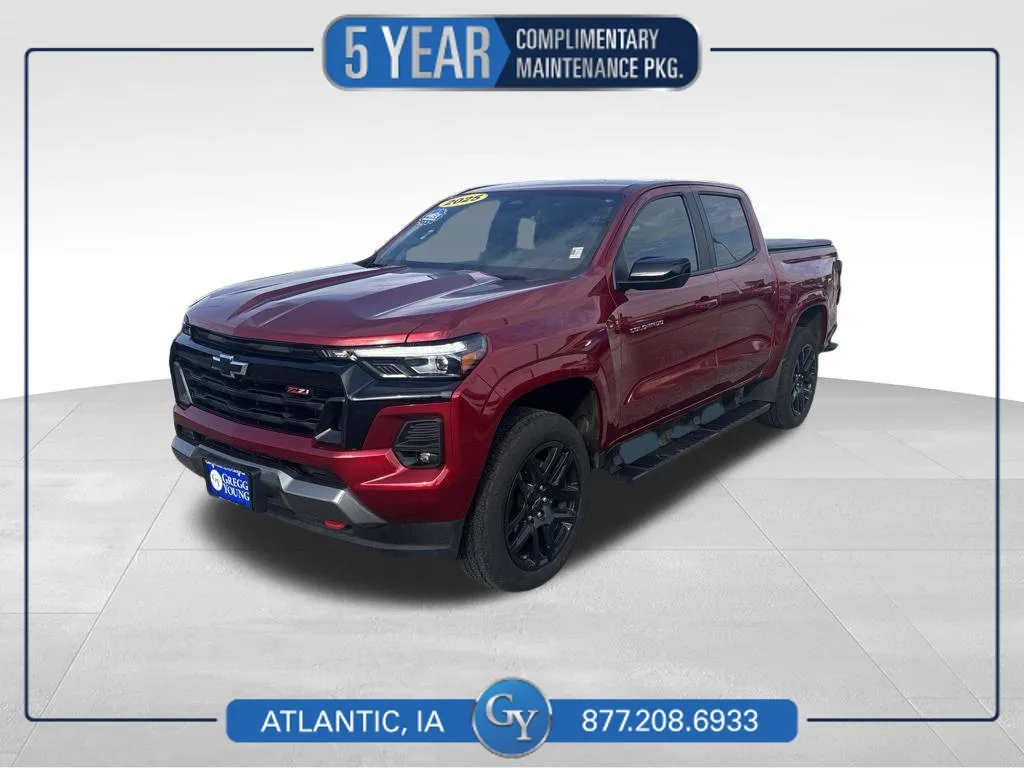 Red 2025 Chevrolet Colorado Z71 for sale in Atlantic, IA