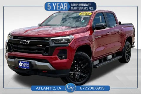 Red 2025 Chevrolet Colorado Z71 for sale in Atlantic, IA