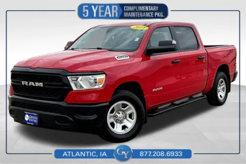 Red 2019 Ram 1500 Tradesman for sale in Atlantic, IA