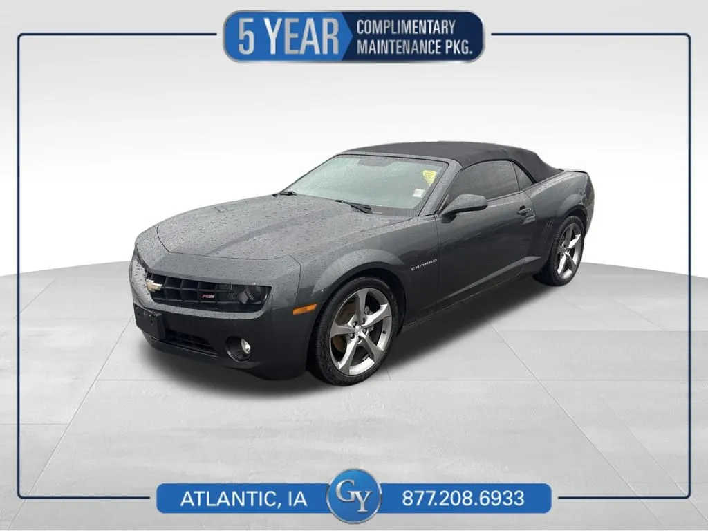 Gray 2013 Chevrolet Camaro 2LT for sale in Atlantic, IA