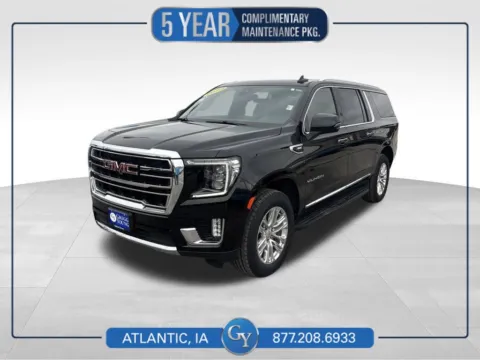 Black 2022 GMC Yukon XL SLT for sale in Atlantic, IA