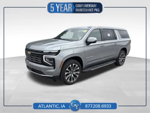 Gray 2025 Chevrolet Suburban High Country for sale in Atlantic, IA