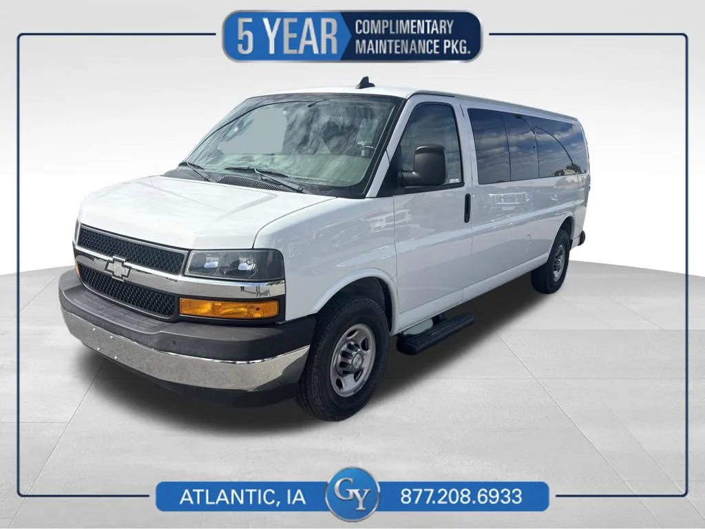 White 2018 Chevrolet Express 3500 LT for sale in Atlantic, IA