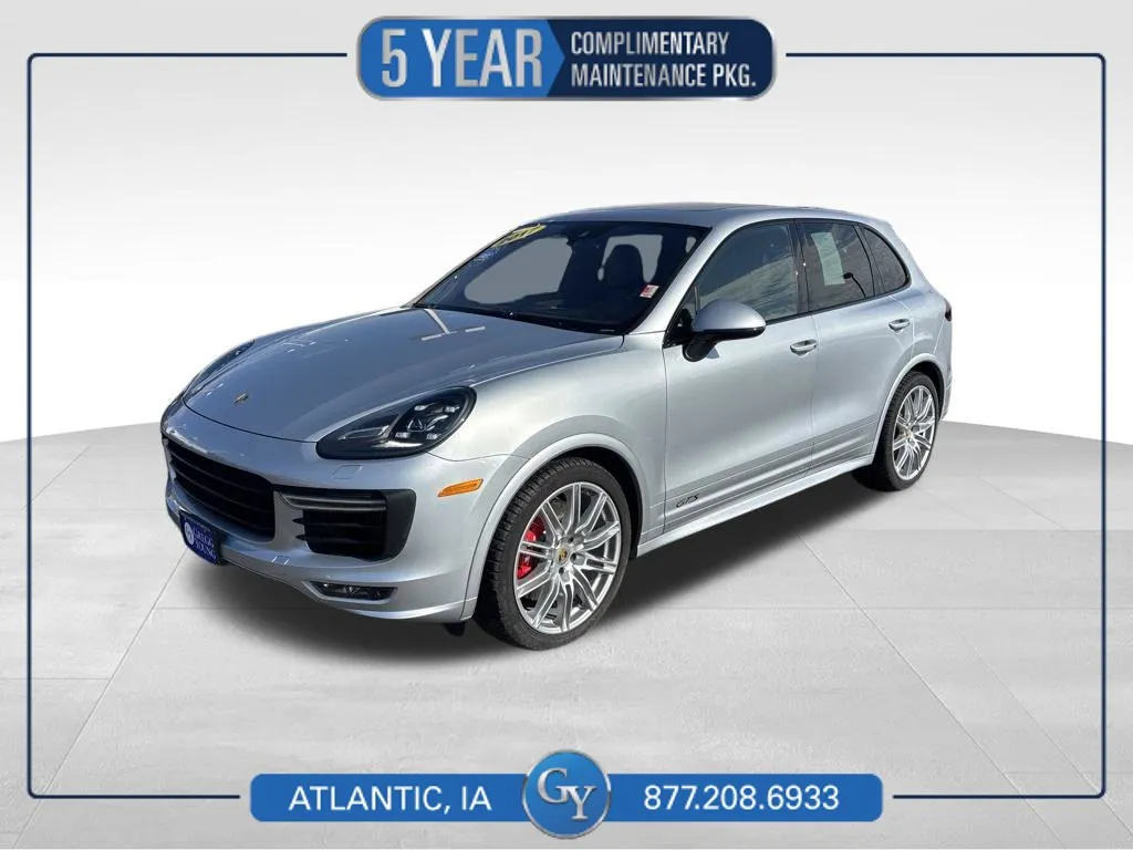 Silver 2017 Porsche Cayenne GTS for sale in Atlantic, IA