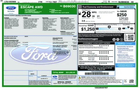 Photos of 2022 Ford Escape SE for sale in Atlantic, IA at Gregg Young Chrysler Dodge Jeep Ram of Atlantic