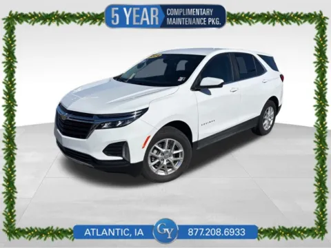White 2024 Chevrolet Equinox LT for sale in Atlantic, IA