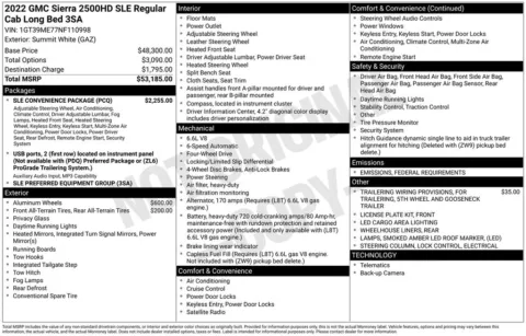 Photos of 2022 GMC Sierra 2500HD SLE for sale in Atlantic, IA at Gregg Young of Atlantic