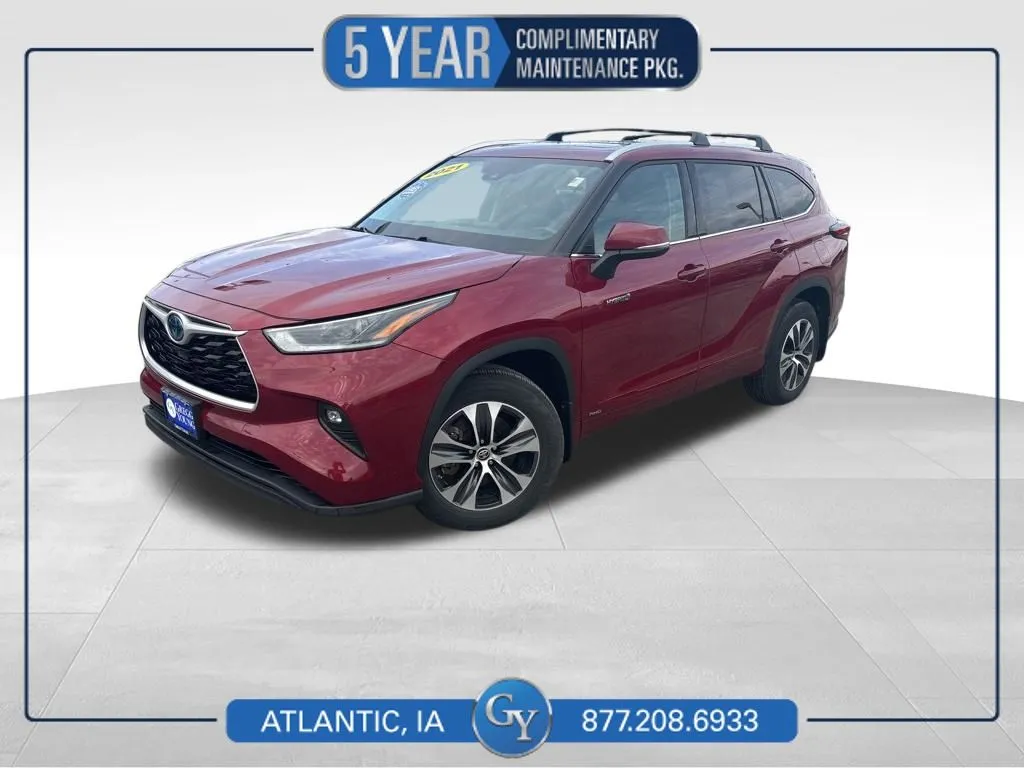 2021 Toyota Highlander Hybrid XLE for sale in Atlantic, IA