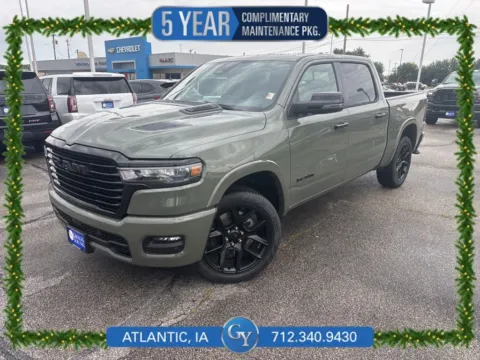 Green 2026 Ram 1500 Laramie for sale in Atlantic, IA