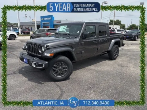 Gray 2025 Jeep Gladiator Sport S for sale in Atlantic, IA