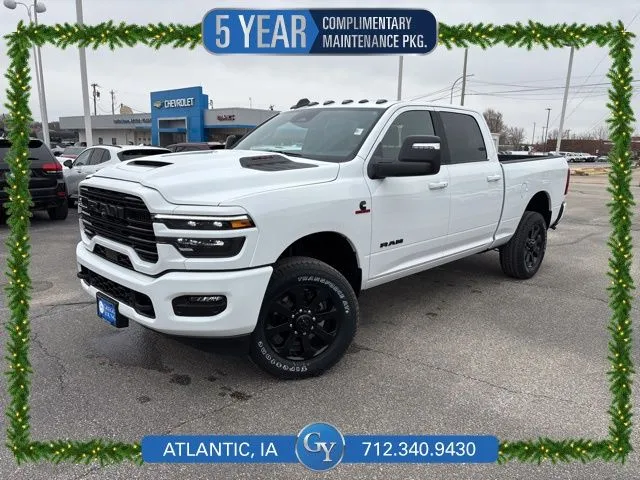 White 2025 Ram 2500 Laramie for sale in Atlantic, IA