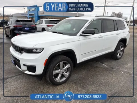 White 2025 Jeep Grand Cherokee L Limited for sale in Atlantic, IA