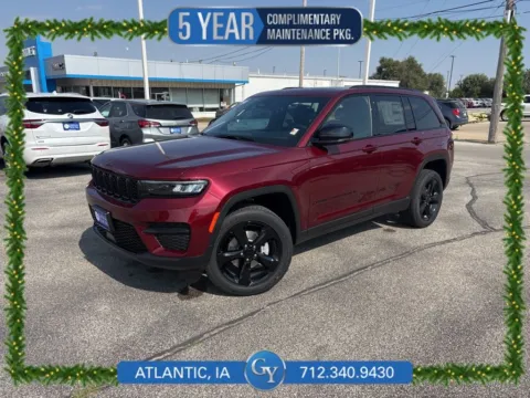 Red 2025 Jeep Grand Cherokee for sale in Atlantic, IA