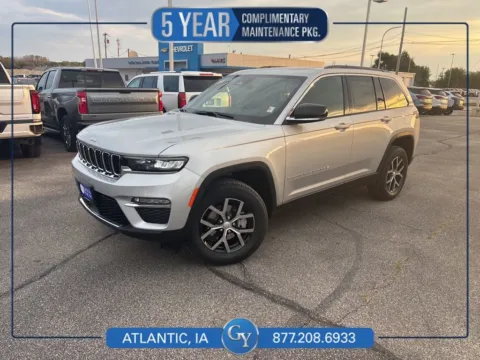 Silver 2025 Jeep Grand Cherokee Limited for sale in Atlantic, IA