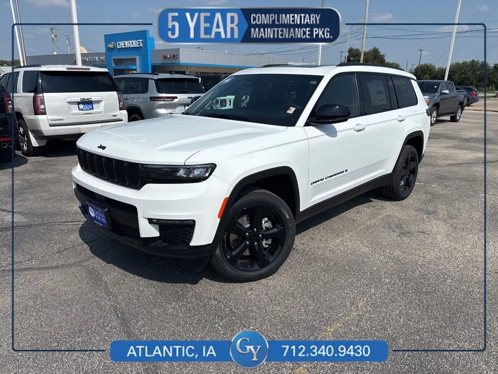 White 2025 Jeep Grand Cherokee L Limited for sale in Atlantic, IA