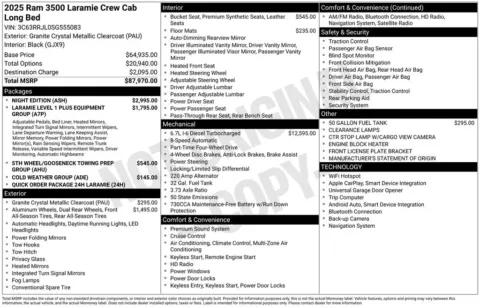 Photos of 2025 Ram 3500 Laramie for sale in Atlantic, IA at Gregg Young of Atlantic