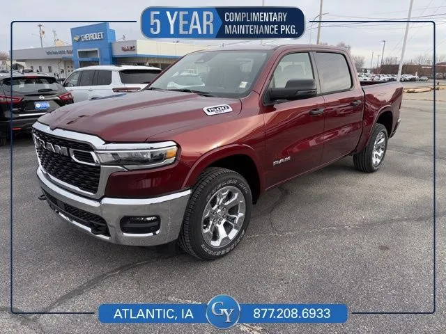 Red 2025 Ram 1500 Big Horn/Lone Star for sale in Atlantic, IA