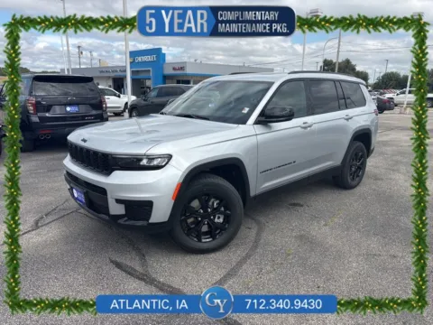 Silver 2025 Jeep Grand Cherokee L Altitude X for sale in Atlantic, IA
