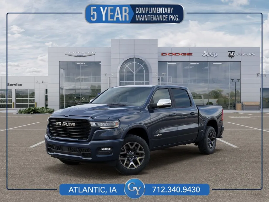 Blue 2026 Ram 1500 Laramie for sale in Atlantic, IA