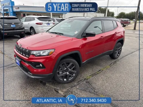 Red 2026 Jeep Compass Limited for sale in Atlantic, IA