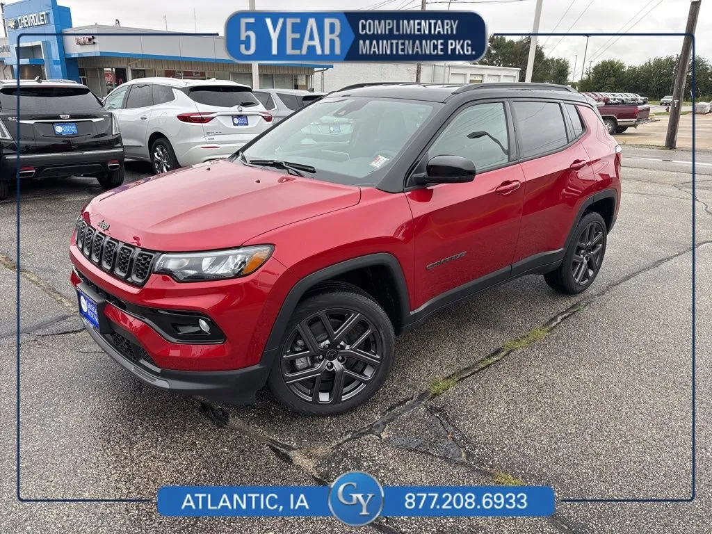 Red 2026 Jeep Compass Limited for sale in Atlantic, IA