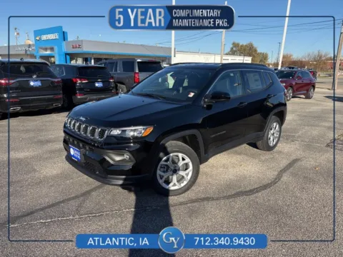 Black 2026 Jeep Compass Latitude for sale in Atlantic, IA