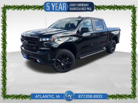 Black 2021 Chevrolet Silverado 1500 LT Trail Boss for sale in Atlantic, IA