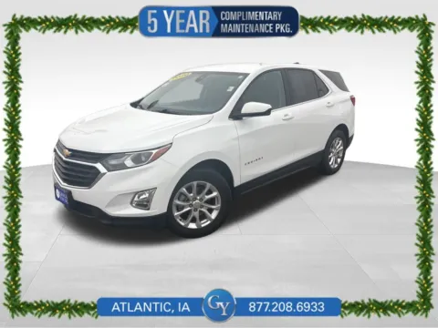 White 2020 Chevrolet Equinox LT for sale in Atlantic, IA