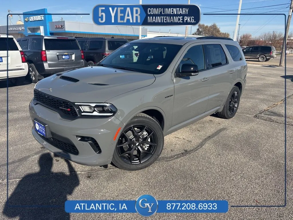 Gray 2026 Dodge Durango GT Plus HEMI V8 for sale in Atlantic, IA