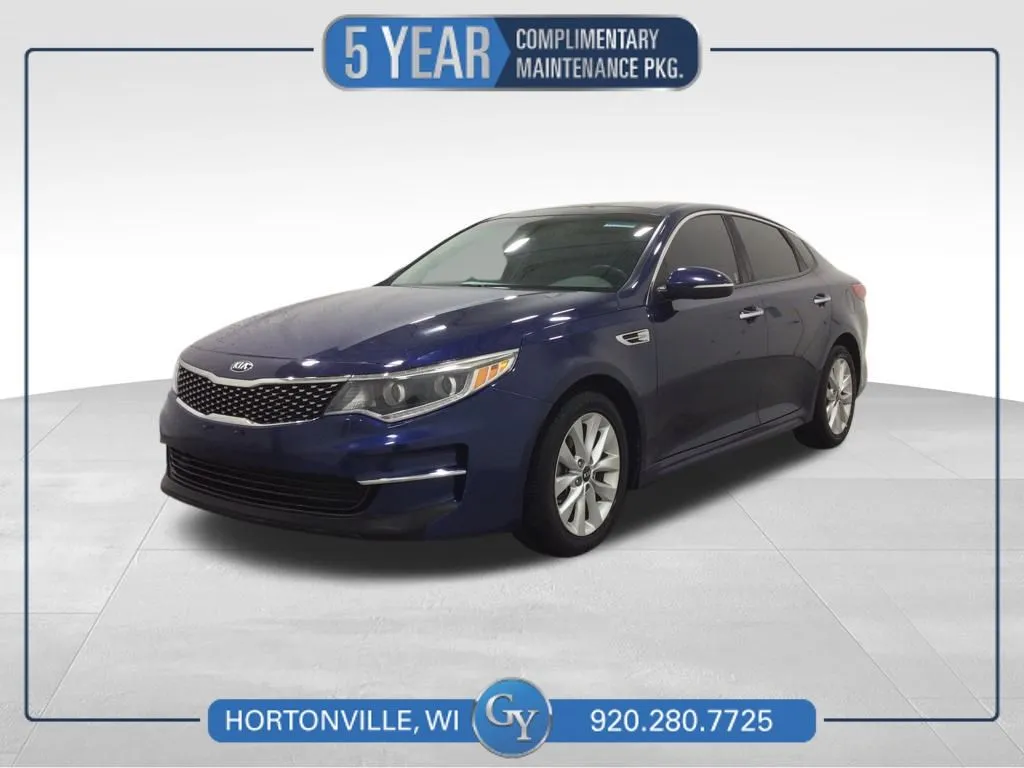 Blue 2016 Kia Optima EX for sale in Hortonville, WI