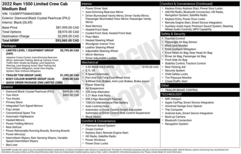 Photos of 2022 Ram 1500 Limited for sale in Hortonville, WI at Gregg Young Hortonville Ford