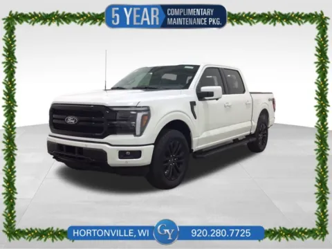 White 2025 Ford F-150 Lariat for sale in Hortonville, WI
