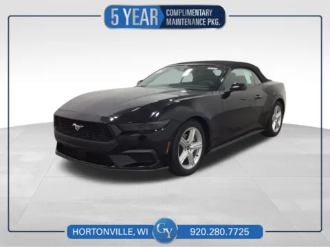 Black 2026 Ford Mustang EcoBoost Premium for sale in Hortonville, WI