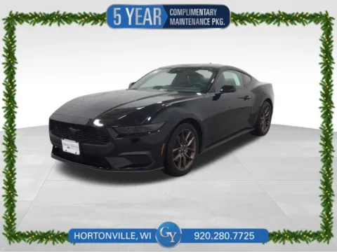 Black 2026 Ford Mustang EcoBoost Premium for sale in Hortonville, WI