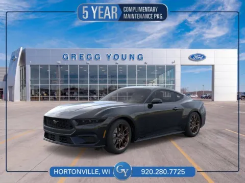 Black 2026 Ford Mustang EcoBoost Premium for sale in Hortonville, WI