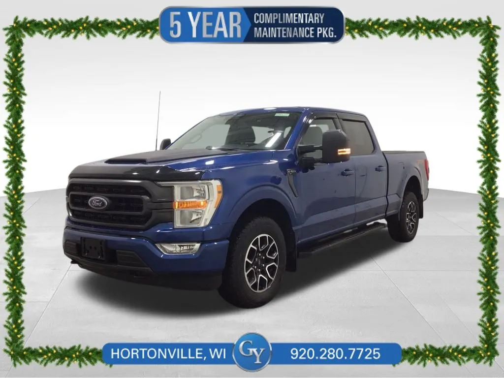 Blue 2022 Ford F-150 XLT for sale in Hortonville, WI