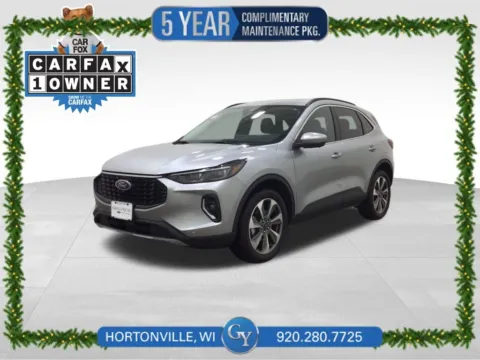 Silver 2023 Ford Escape Platinum for sale in Hortonville, WI