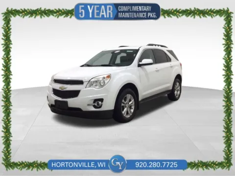 White 2013 Chevrolet Equinox LT for sale in Hortonville, WI