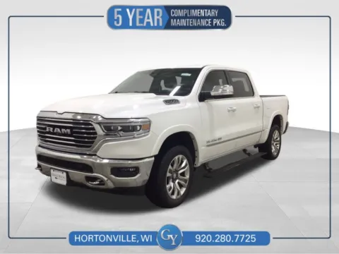White 2019 Ram 1500 Laramie Longhorn for sale in Hortonville, WI