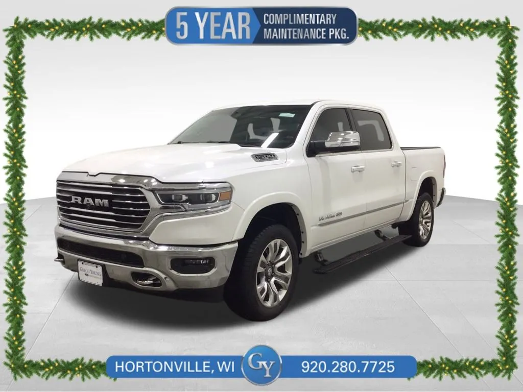 White 2019 Ram 1500 Laramie Longhorn for sale in Hortonville, WI