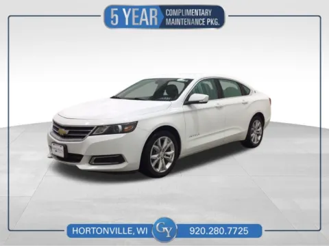 White 2017 Chevrolet Impala LT for sale in Hortonville, WI