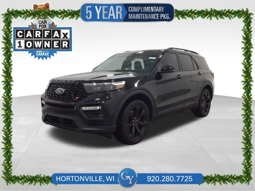 Black 2023 Ford Explorer ST for sale in Hortonville, WI