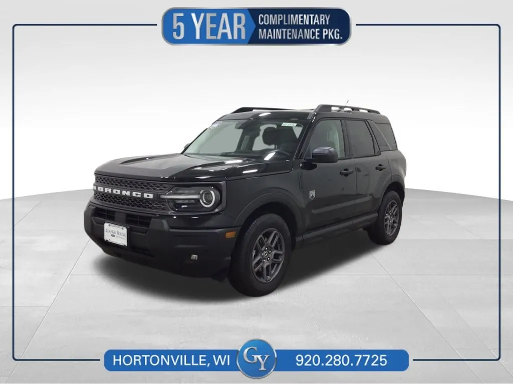 Black 2025 Ford Bronco Sport Big Bend for sale in Hortonville, WI