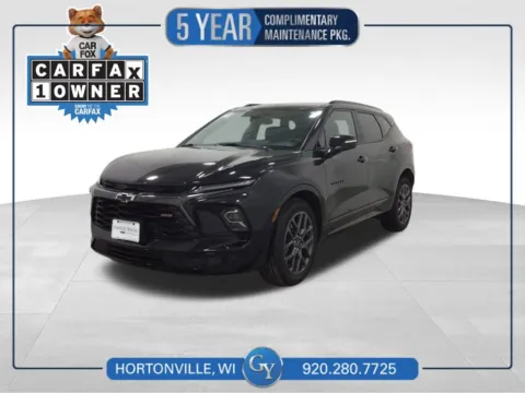 Black 2023 Chevrolet Blazer RS for sale in Hortonville, WI