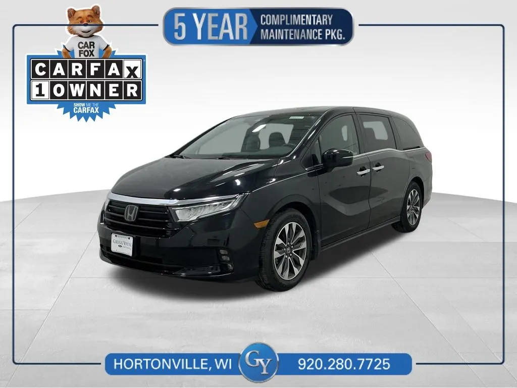 Black 2023 Honda Odyssey EX-L for sale in Hortonville, WI