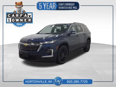 Blue 2023 Chevrolet Traverse LT for sale in Hortonville, WI